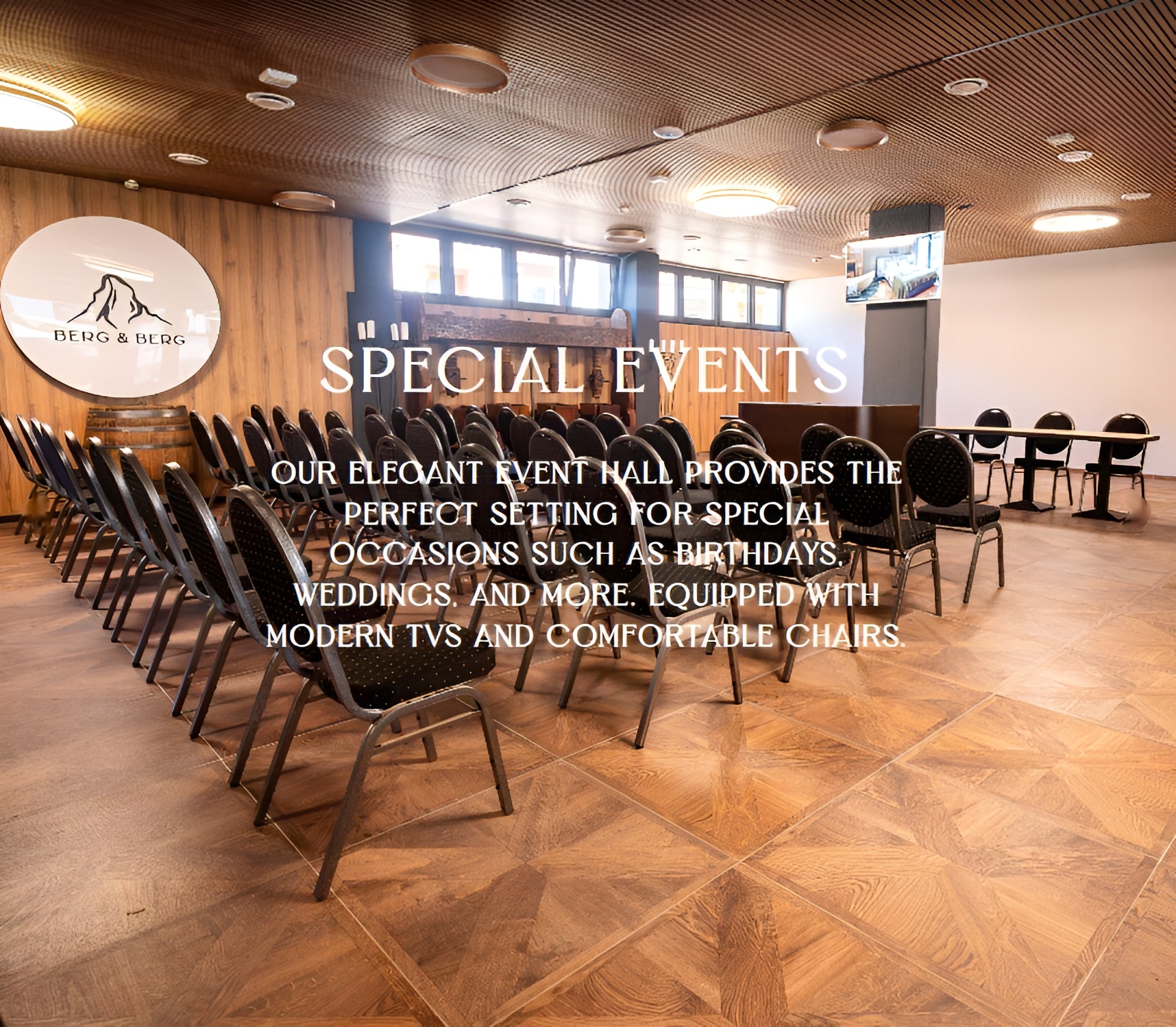 Special Events - Berg & Berg Dining