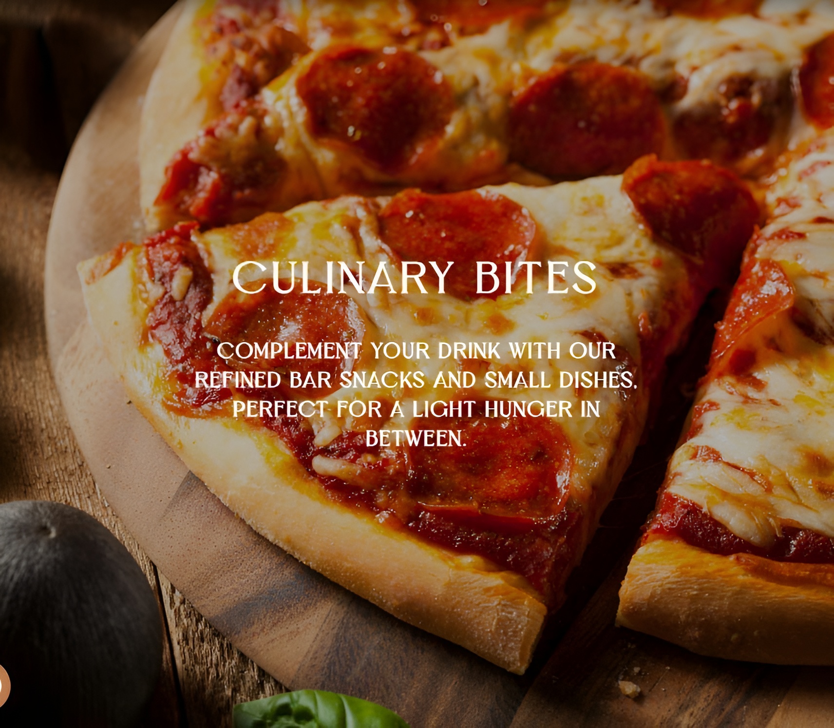 Culinary Bites - Berg & Berg Dining
